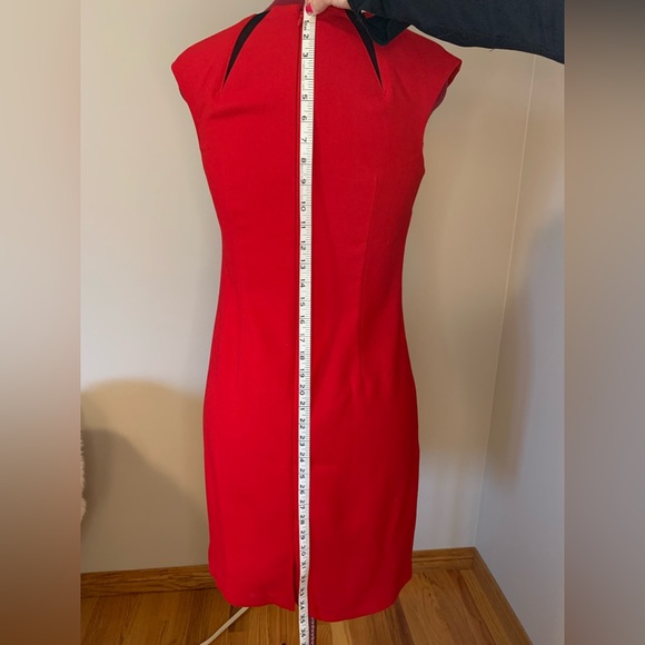 The Limited Red Dress with black accents, good condition. Fully lined - Picture 4 of 6
